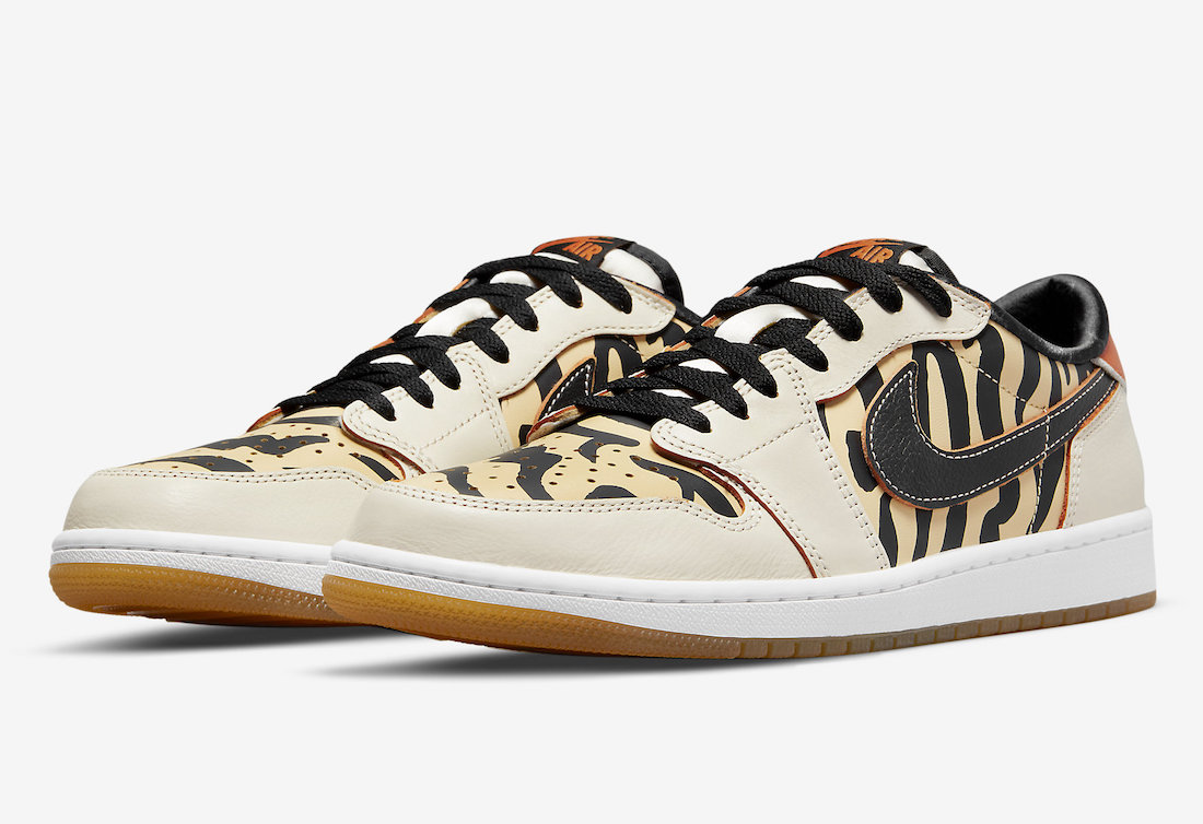 Best Match AIR JORDAN 1 LOW OG CNY CHINESE NEW YEAR 2022 TAN With T-SHIRT - illCurrency Sneaker Matching Apparel