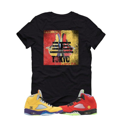 Air Jordan 5 RED AND YELLOW 2020 - illCurrency Sneaker Matching Apparel