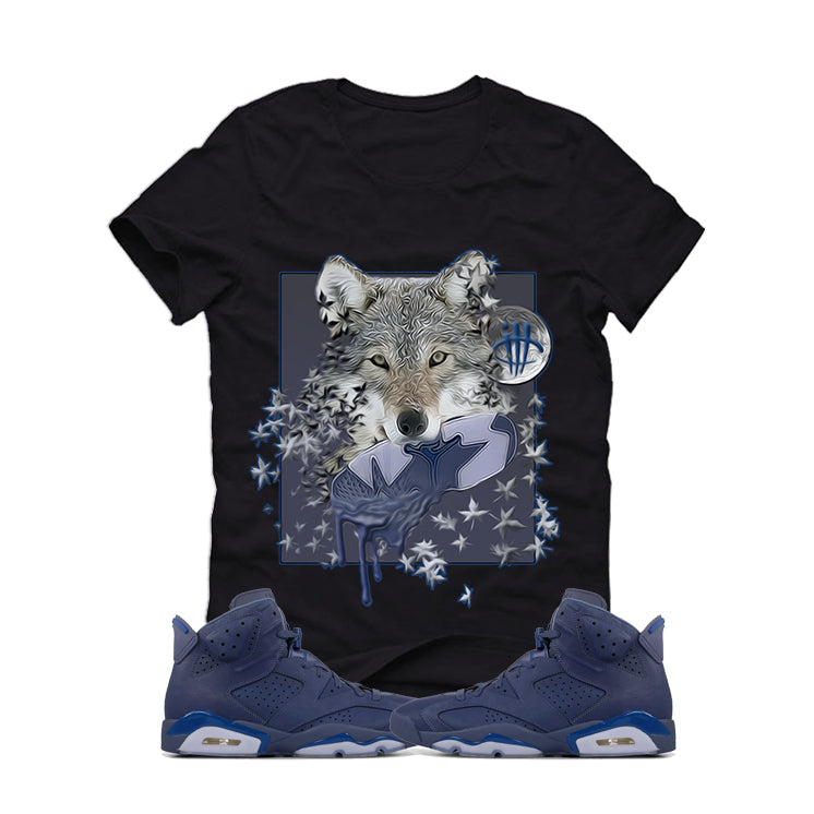 Retro 6 diffused blue on sale shirt