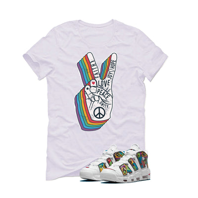 Nike Air More Uptempo "Peace, Love" - illCurrency Sneaker Matching Apparel