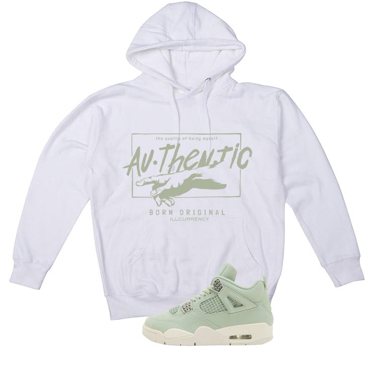 Air Jordan 4 WMNS Seafoam White T-Shirt (Authentic)| illcurrency