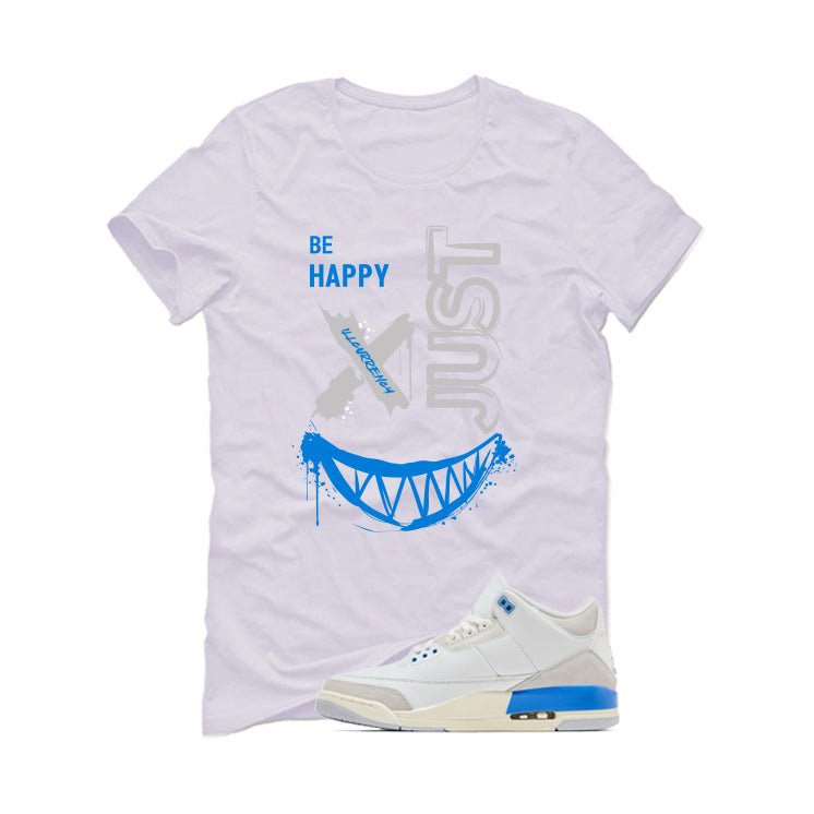Air Jordan 3 Lucky Shorts White T-Shirt (Be Happy)| illcurrency