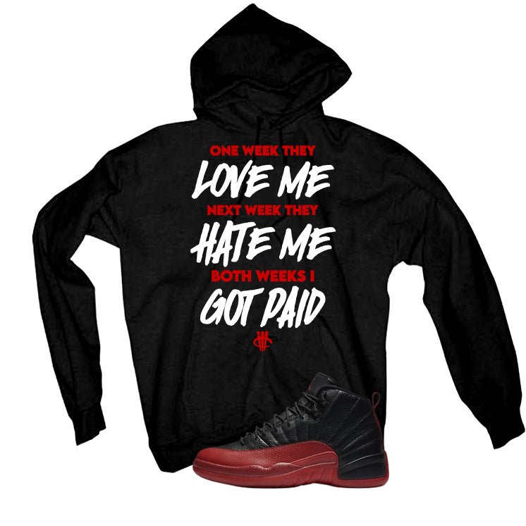 Air Jordan 12 Flu Game 2025 Black T-Shirt (Paid)| illcurrency