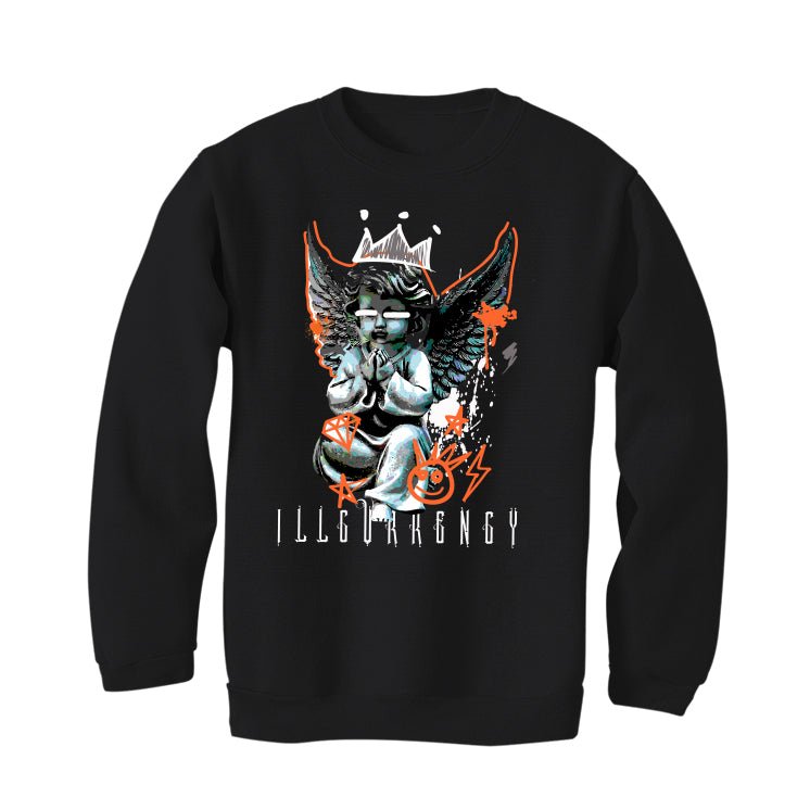 Air Jordan 3 Retro “Fear” | illcurrency Black T-Shirt (Graffiti Angel)