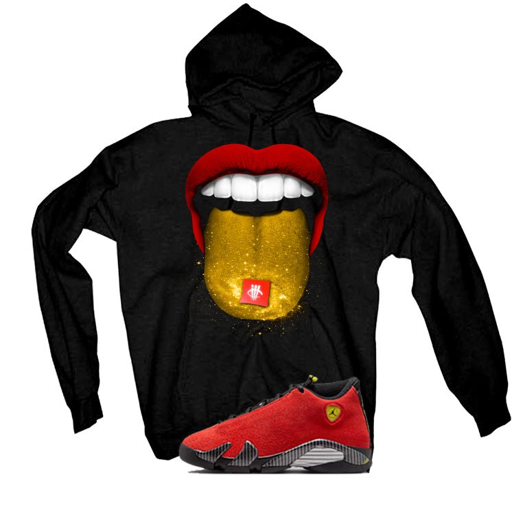 Air Jordan 14 Ferrari Black T-Shirt (Trippin)| illcurrency