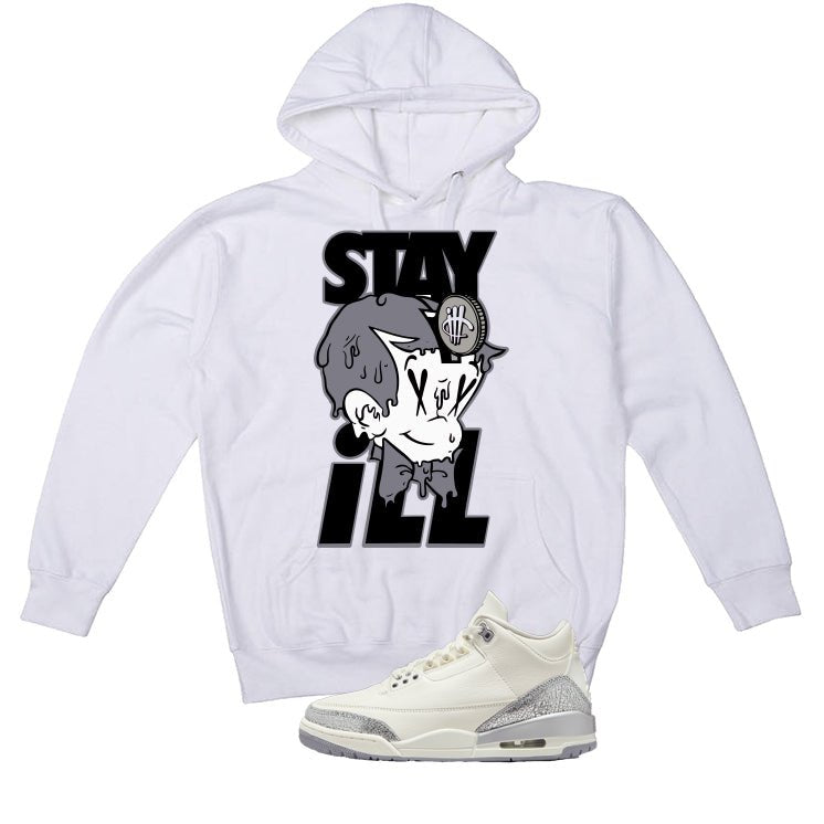 Air Jordan 3 WMNS Sail White T-Shirt (ILL RICHIE)| illcurrency