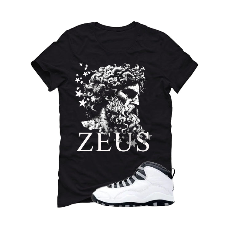Air Jordan 10 OG Steel Black T-Shirt (Zeus)| illcurrency