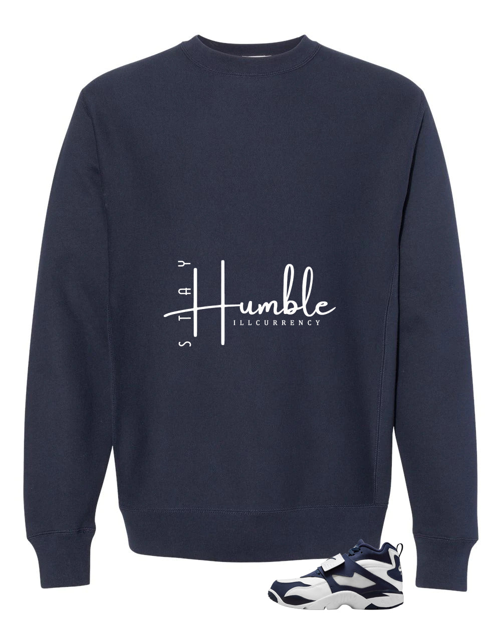 Nike Air Diamond Turf Cowboys Matching T-Shirt, Sweatshirts & Hoodies Navy Blue T-Shirt (Stay Humble)| illcurrency