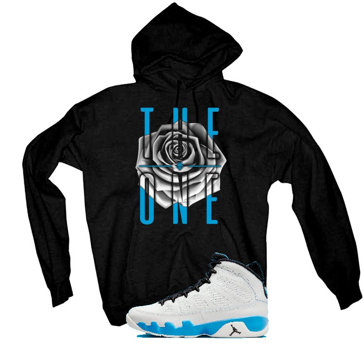 Air Jordan 9 “Powder Blue” | illcurrency Black T-Shirt (The One)
