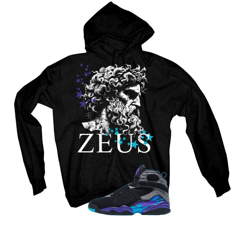 Air Jordan 8 OG Aqua Black T-Shirt (Zeus)| illcurrency