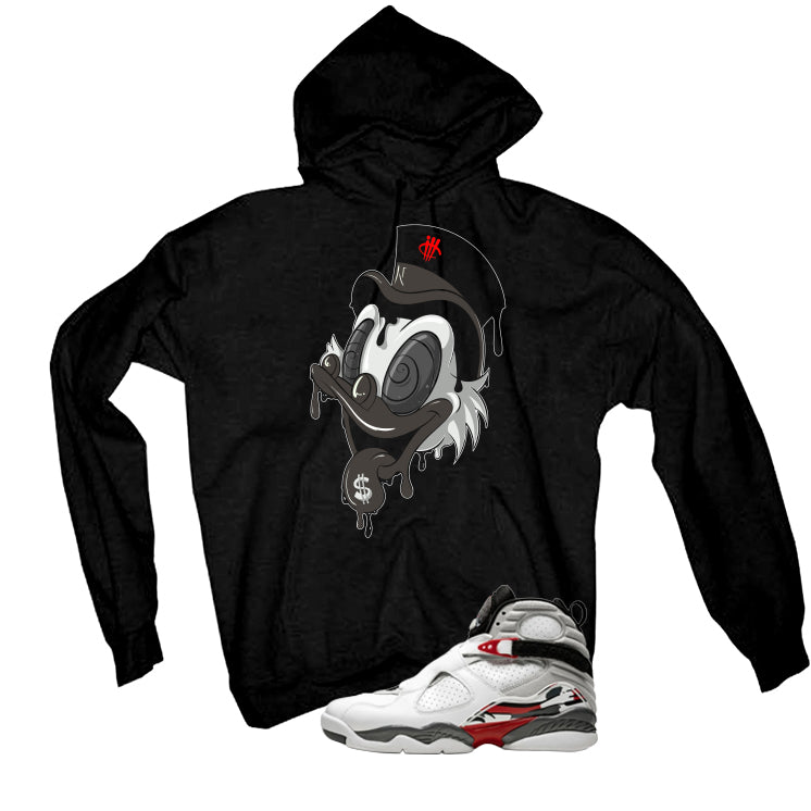 Air Jordan 8 Bugs Bunny Matching T-Shirt, Sweatshirts & Hoodies Black T-Shirt (Money Duck)| illcurrency