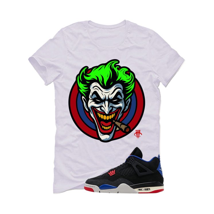 Air Jordan 4 Rare Air White T-Shirt (Joke The Joker)| illcurrency