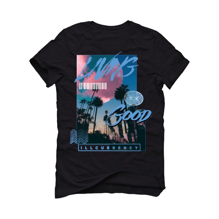 Nike Dunk Low Premium “Topography University Blue” Black T-Shirt (LIVING GOOD)