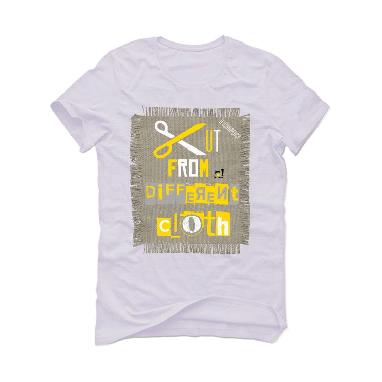 Air Jordan 11 Low WMNS “Yellow Snakeskin” White T-Shirt (Cut from a different cloth)