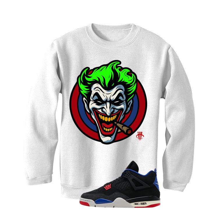 Air Jordan 4 Rare Air White T-Shirt (Joke The Joker)| illcurrency
