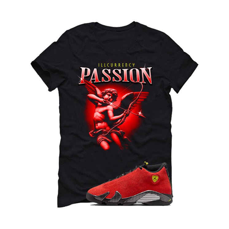 Air Jordan 14 Ferrari Black T-Shirt (Passion)| illcurrency