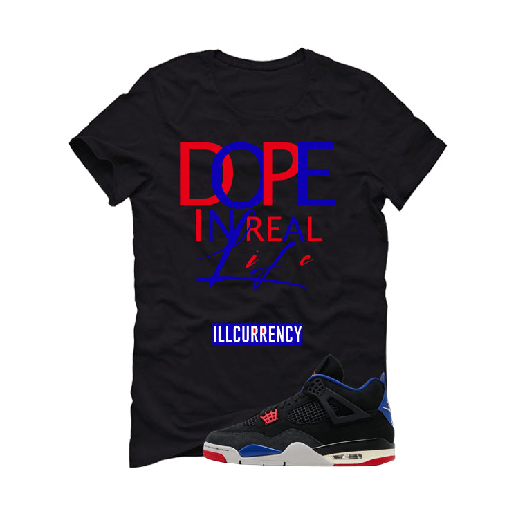 Air Jordan 4 Rare Air Black T-Shirt (DOPE)| illcurrency