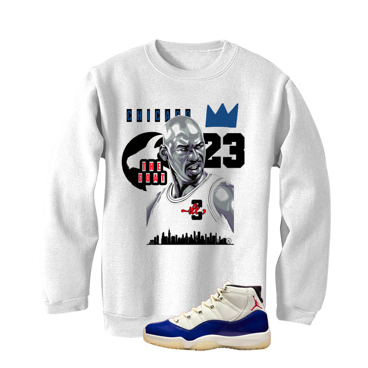 Air Jordan 11 Rare Air Matching T-Shirt, Sweatshirts & Hoodies White T-Shirt (Goat)| illcurrency