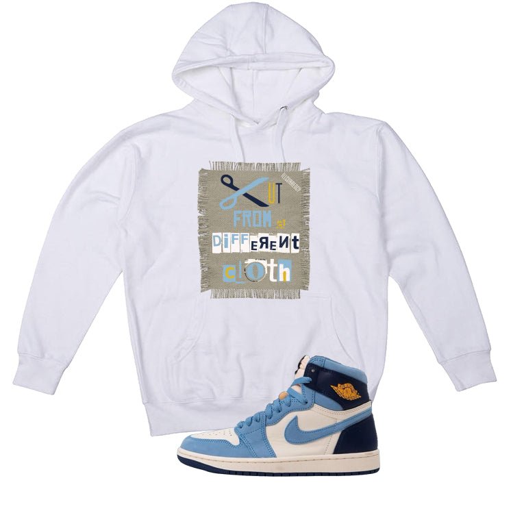 Air Jordan 1 High OG WMNS First in Flight White T-Shirt (Cut from a different cloth)| illcurrency
