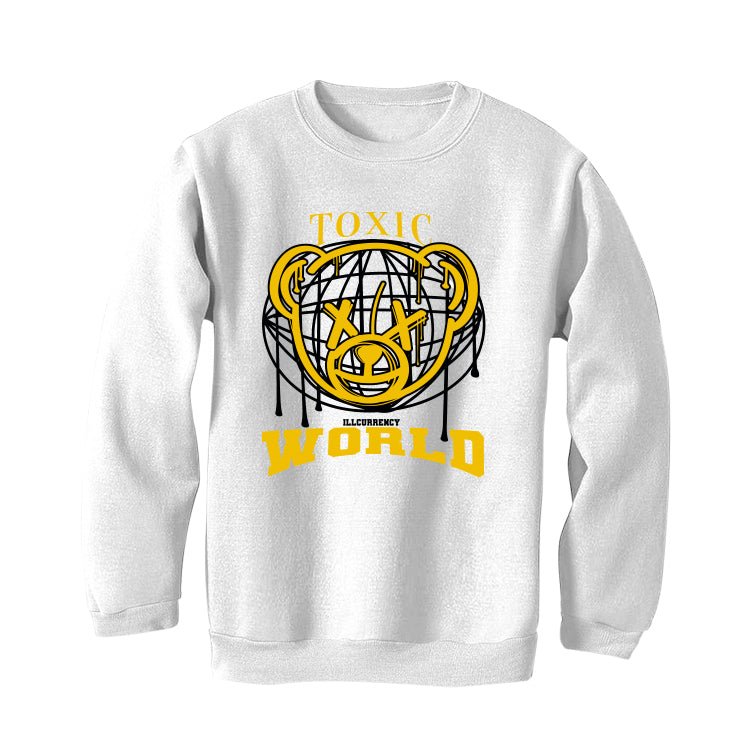 Air Jordan 6 Yellow Ochre | illcurrency White T-Shirt (Toxic World)