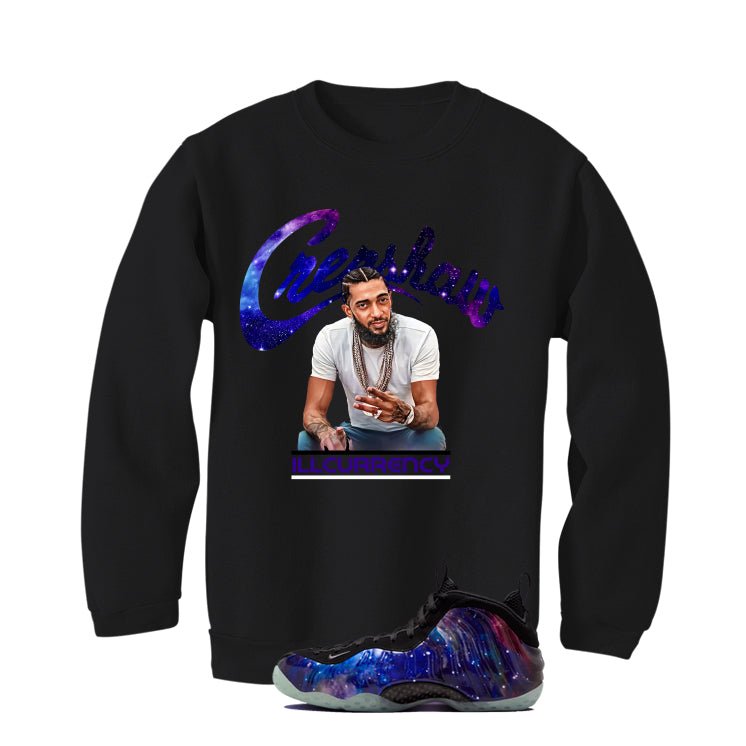 Nike Air Foamposite One Galaxy Black T-Shirt (Crenshaw)| illcurrency