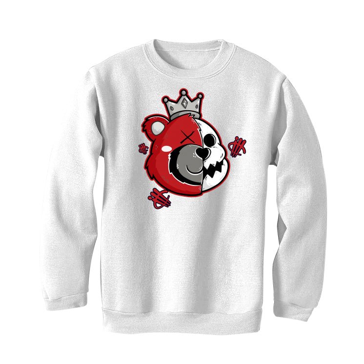 Air Jordan 13 Wolf Grey - White T-Shirt (HALF KING BEAR)