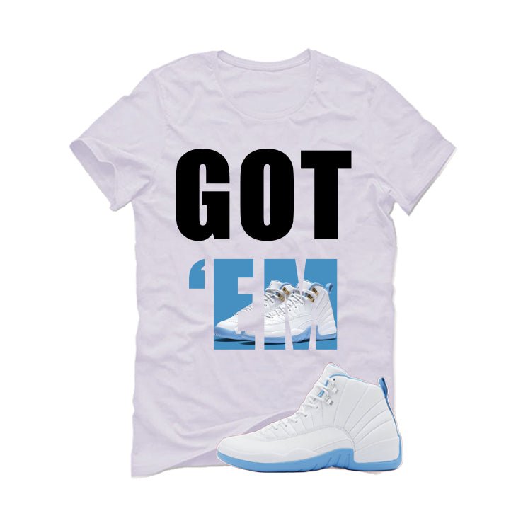 Air Jordan 12 Melo White T-Shirt (Got Em)| illcurrency