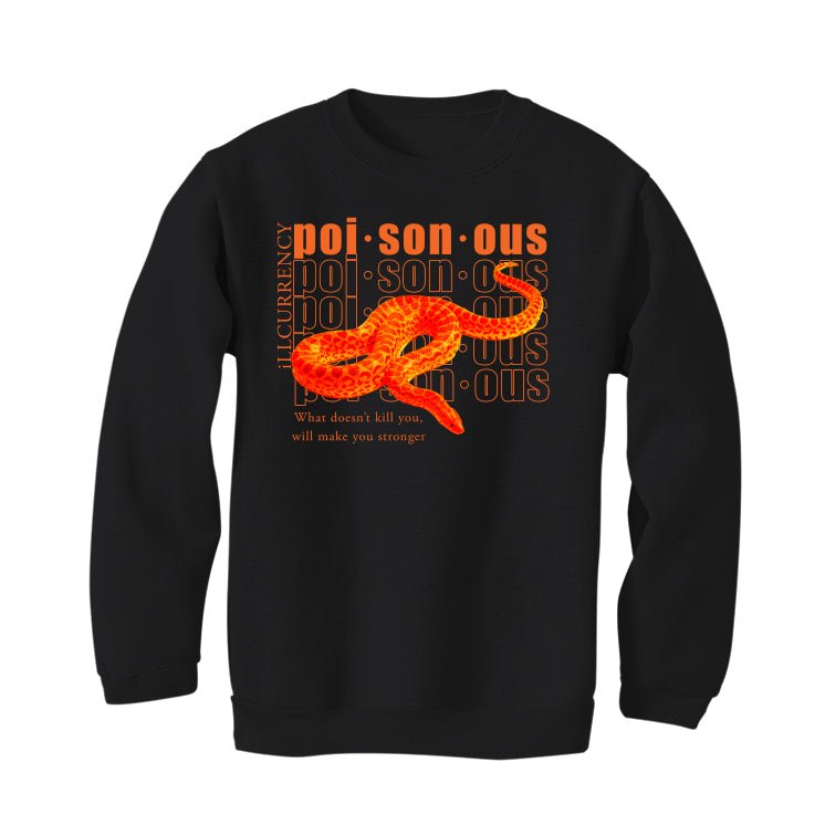 Air Jordan 12 Brilliant Orange - Black T-Shirt (POISONOUS)