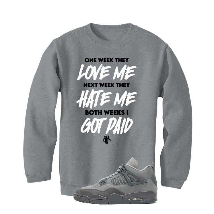 Air Jordan 4 Paris Olympics Grey T-Shirt (Paid)| illcurrency