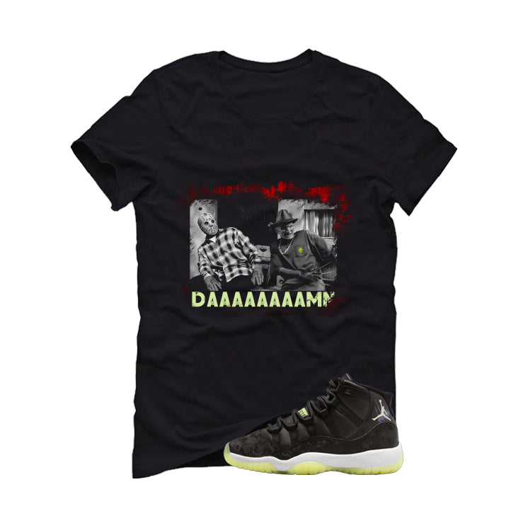 Air Jordan 11 GS Inner Beast Matching T-Shirt, Sweatshirts & Hoodies Black T-Shirt (daaaaamn)| illcurrency