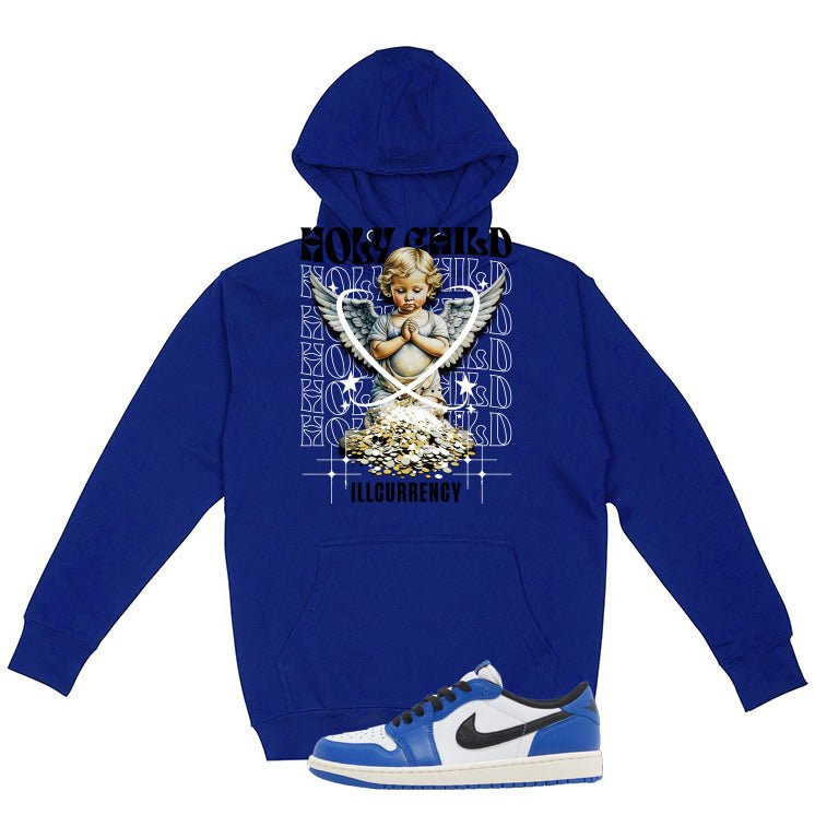 Air Jordan 1 Low OG Game Royal Royal Blue T-Shirt (Holy Child)| illcurrency