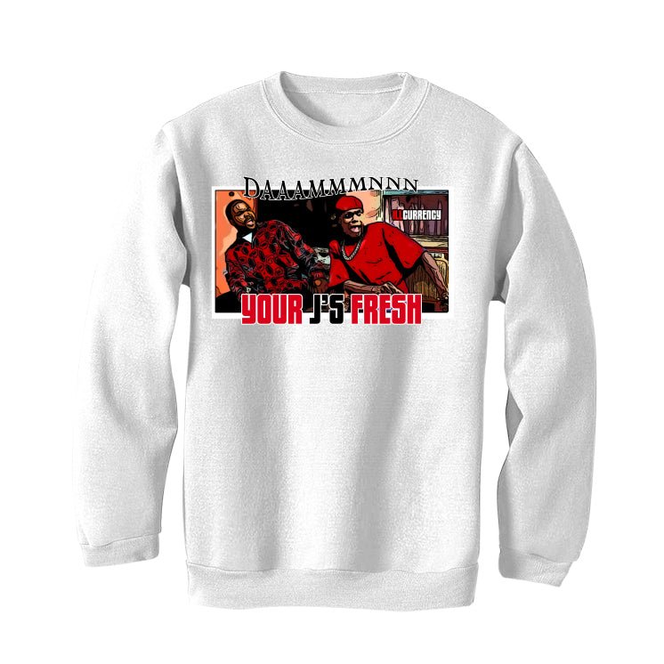 Air Jordan 12 OG “Cherry” White T-Shirt (Damn)