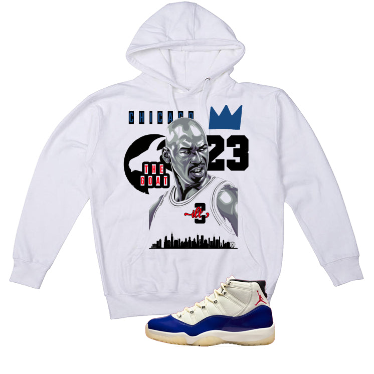 Air Jordan 11 Rare Air Matching T-Shirt, Sweatshirts & Hoodies White T-Shirt (Goat)| illcurrency