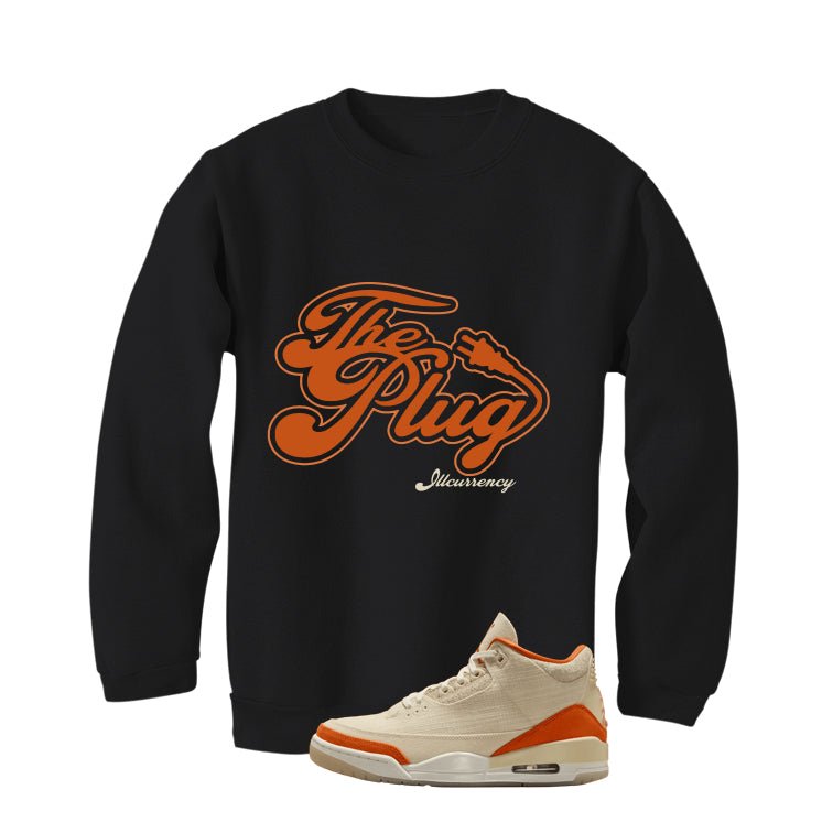 Air Jordan 3 WMNS Starfish Black T-Shirt (The Plug)| illcurrency