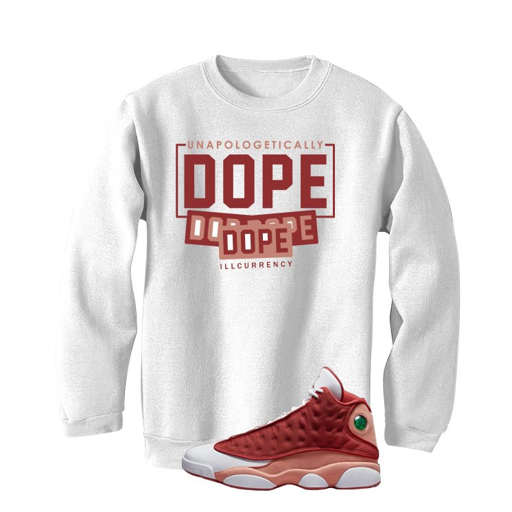 Air Jordan 13 Dune Red White T-Shirt (DOPE)| illcurrency