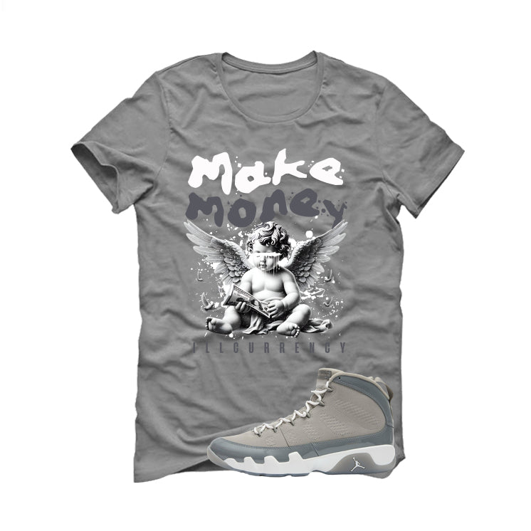 Air Jordan 9 Cool Grey Grey T-Shirt (Make Money)| illcurrency