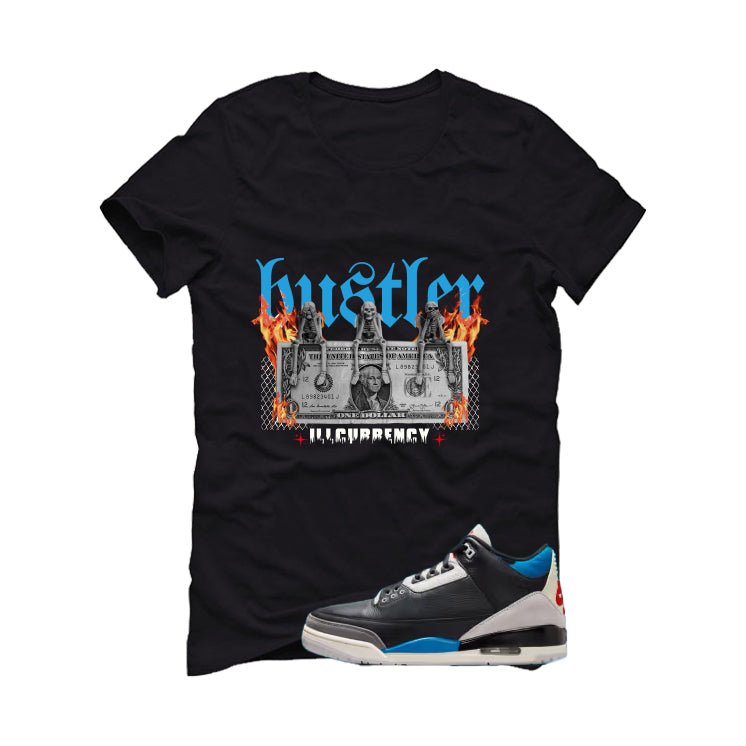 Air Jordan 3 OG Rare Air Black T-Shirt (See No Evil Hustler)| illcurrency