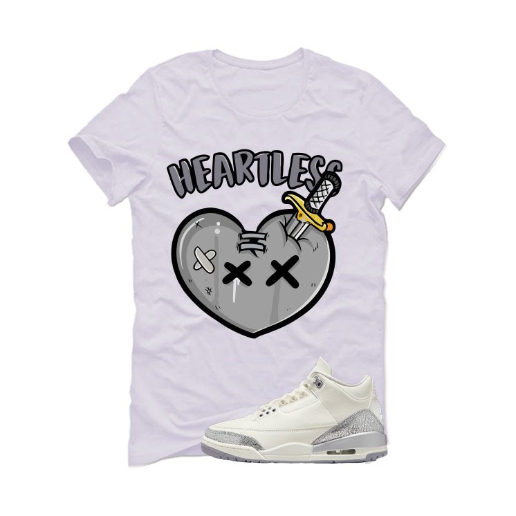Air Jordan 3 WMNS Sail White T-Shirt (Heartless)| illcurrency