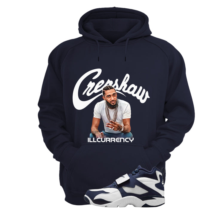 Nike Air Diamond Turf Cowboys Matching T-Shirt, Sweatshirts & Hoodies Navy Blue T-Shirt (Crenshaw)| illcurrency