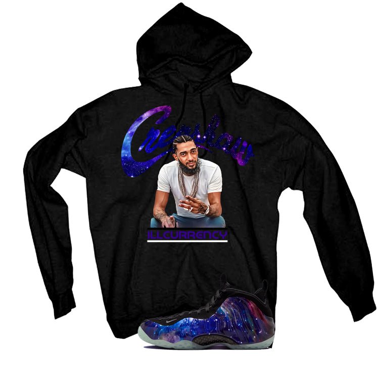 Nike Air Foamposite One Galaxy Black T-Shirt (Crenshaw)| illcurrency