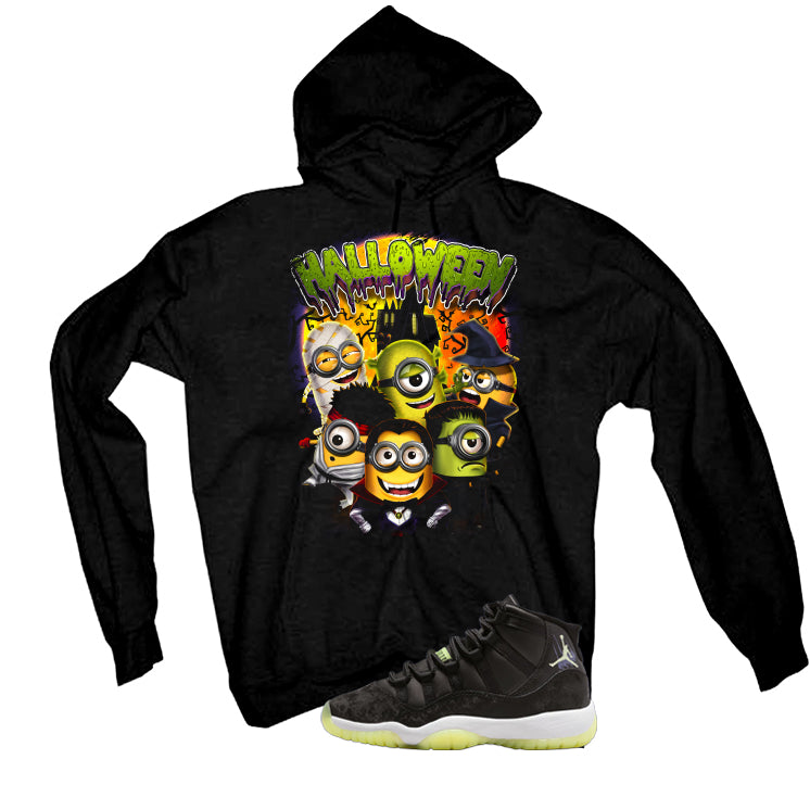 Air Jordan 11 GS Inner Beast Matching T-Shirt, Sweatshirts & Hoodies Black T-Shirt (Halloween)| illcurrency