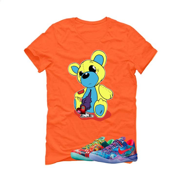 Nike Kobe 8 Protro What The Kobe Orange T-Shirt (Big Teddy)| illcurrency