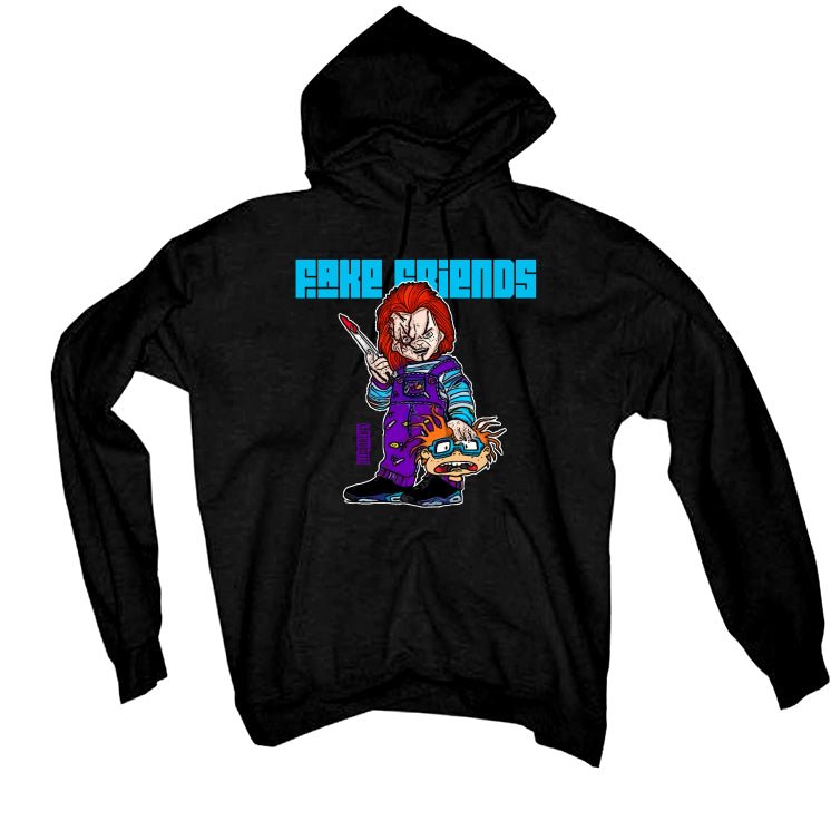 Air Jordan 6 Retro “Aqua” | illcurrency Black T-Shirt (Fake Friends)