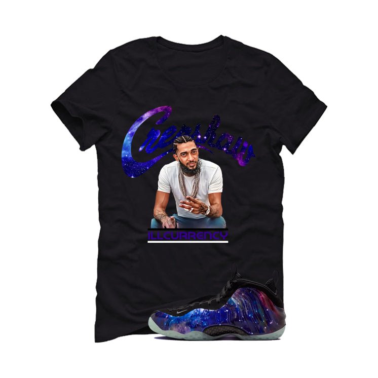 Nike Air Foamposite One Galaxy Black T-Shirt (Crenshaw)| illcurrency