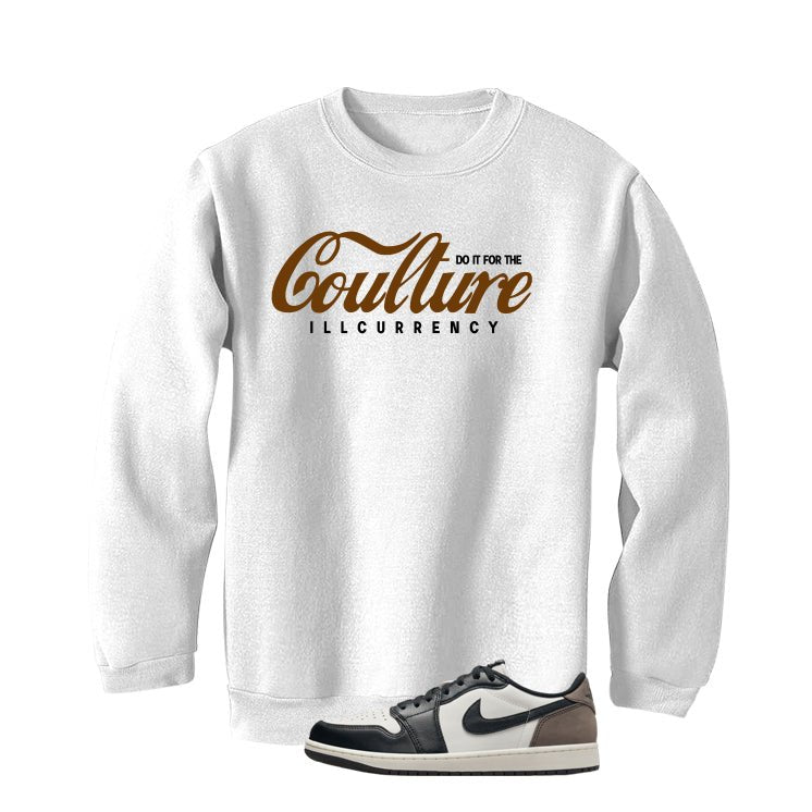 Air Jordan 1 Low OG Mocha White T-Shirt (Coulture)| illcurrency