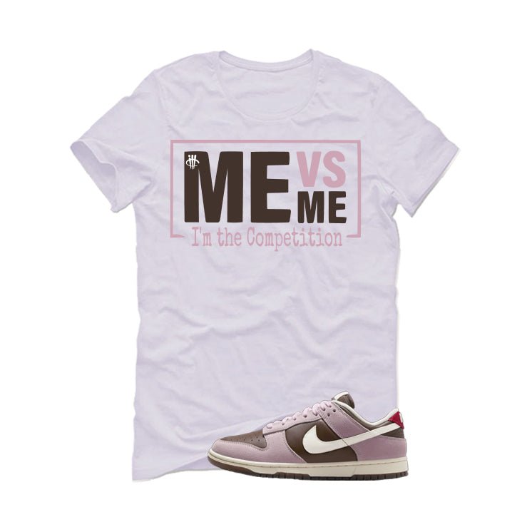 Nike Dunk Low Neapolitan White T-Shirt (Me vs Me)| illcurrency