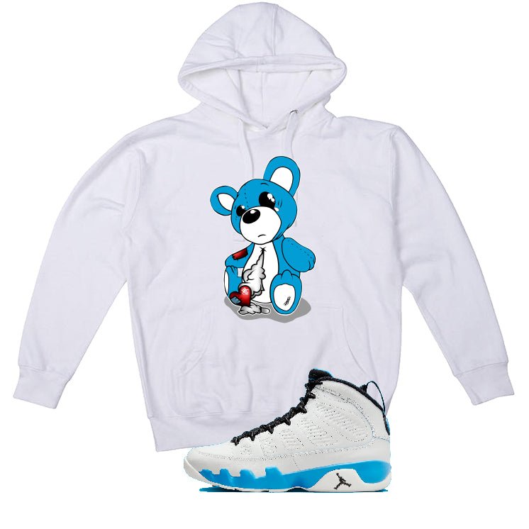 Air Jordan 9 “Powder Blue” | illcurrency White T-Shirt (Big Teddy)