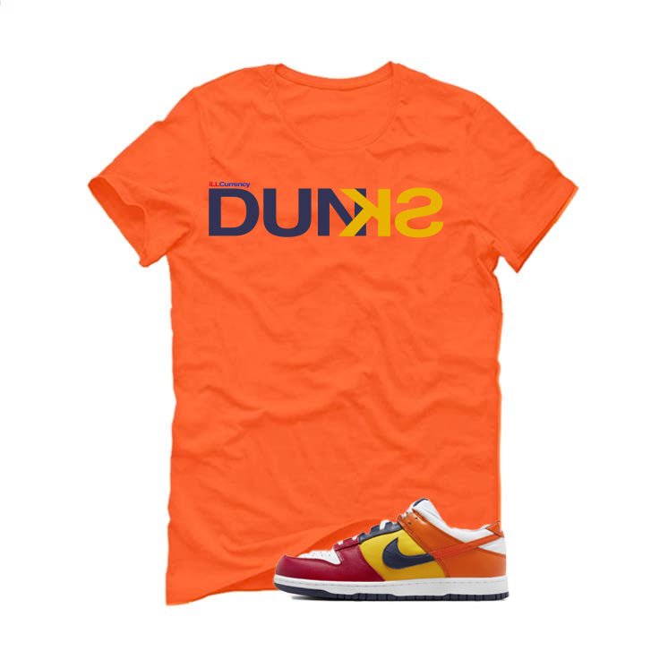 Nike Dunk Low CO.JP What The Orange T-Shirt (Dunker)| illcurrency