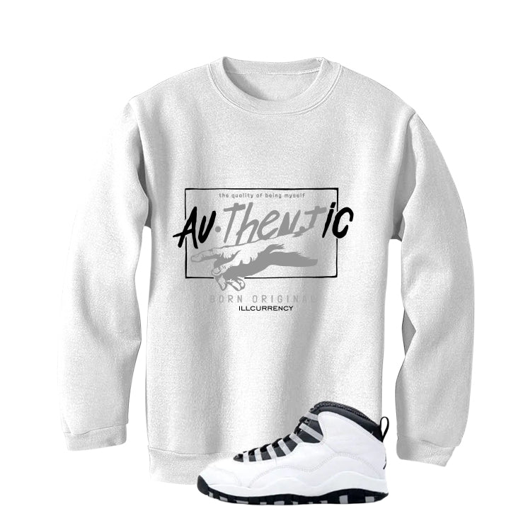 Air Jordan 10 OG Steel White T-Shirt (Authentic)| illcurrency