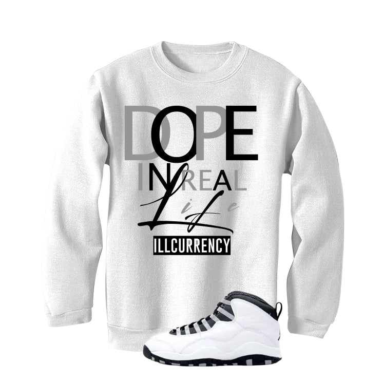 Air Jordan 10 OG Steel White T-Shirt (DOPE)| illcurrency